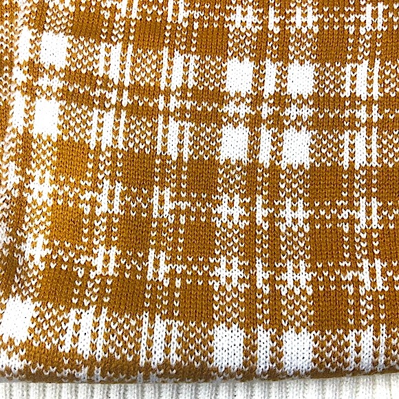 TIMBERLAND Plaid Flat Knit Scarf NWT - Picture 6 of 17